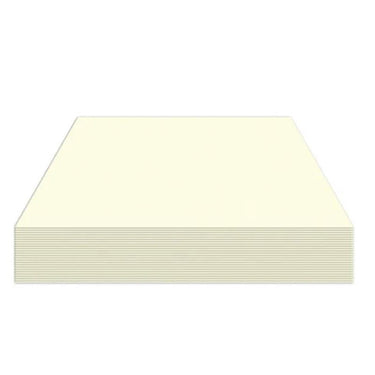 Kangaro fotokarton - 50x70cm - 300 gram - roomwit - pak 25 vel