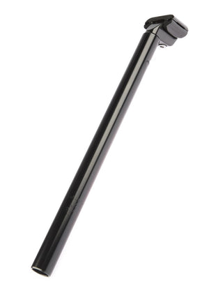 Zadelpen atb zwart 27.2 40cm alu