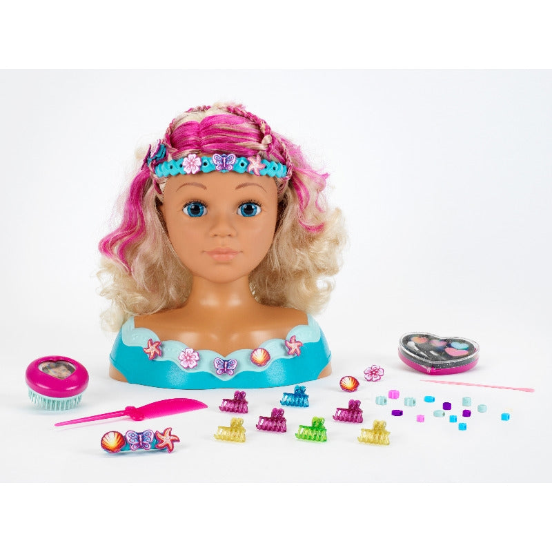 Afbeelding laden in galerijviewer, Klein kapkop princess coralie (blond blauw)
