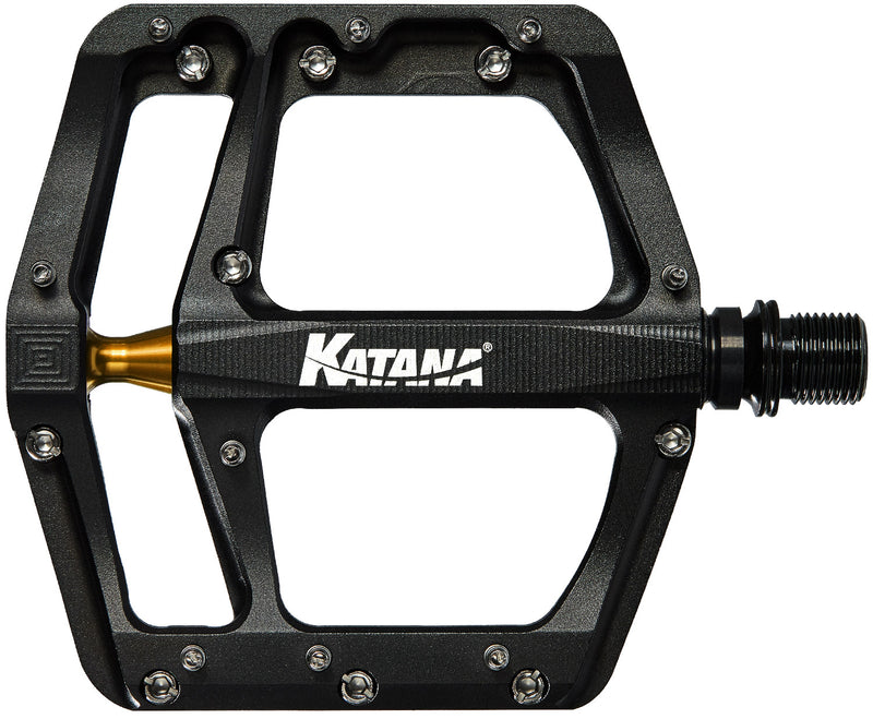 Afbeelding laden in galerijviewer, Katana dirt beater flat pedals
