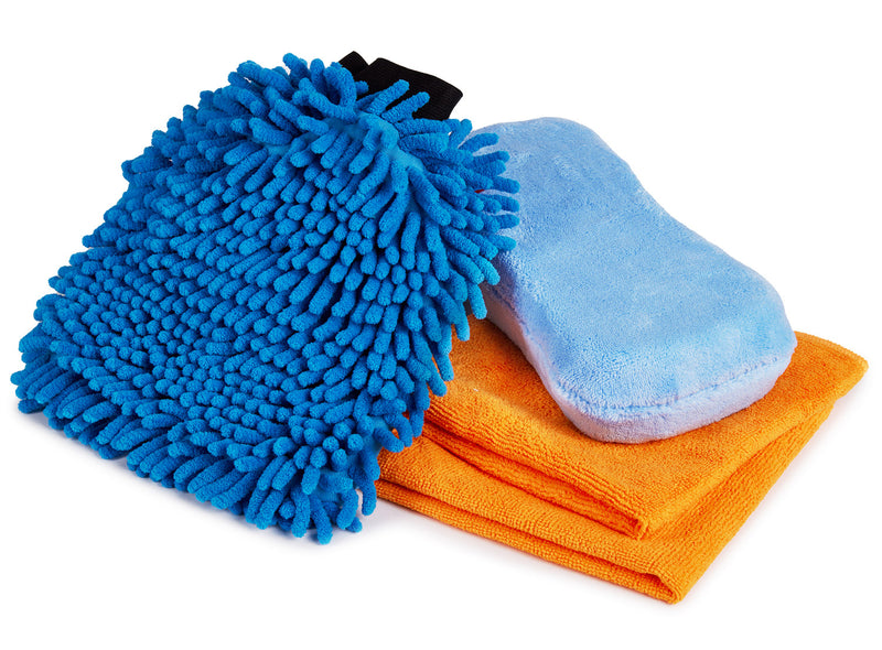 Afbeelding laden in galerijviewer, Katana cleaning set soft 4-piece with mesh bag
