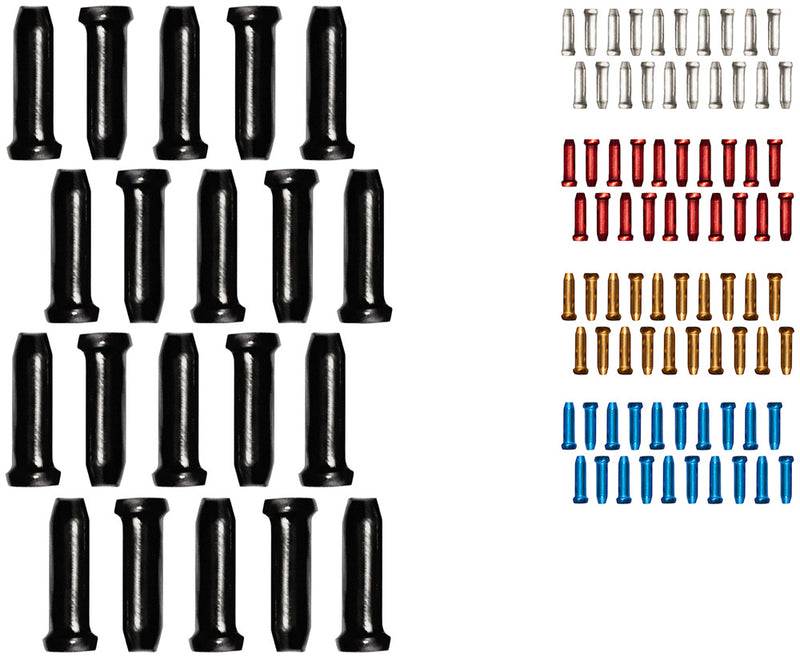 Afbeelding laden in galerijviewer, Katana endcaps shift brake cable (20 pieces)
