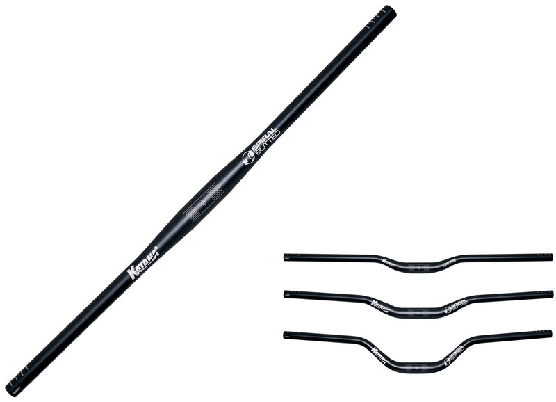 Afbeelding laden in galerijviewer, Katana spiral butted riser bar 31.8mm handlebar
