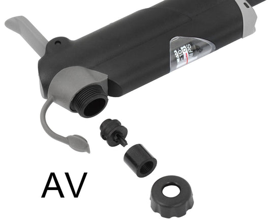 Katana mini pump with pressure gauge