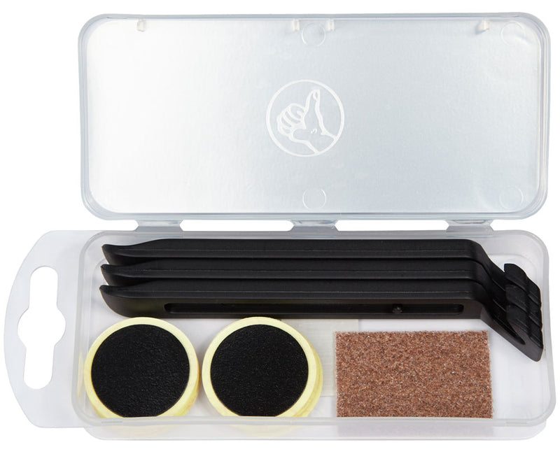 Afbeelding laden in galerijviewer, Katana puncture repair kit self-adhesive incl. tyre levers

