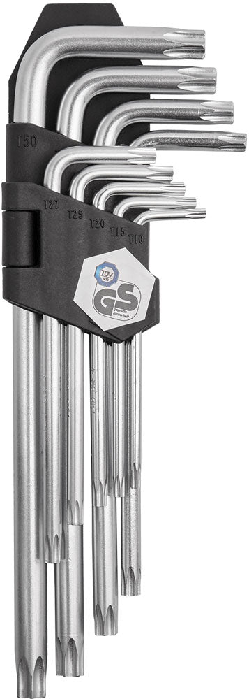 Afbeelding laden in galerijviewer, Katana torx angle wrench set ith bore t10 - t50
