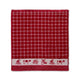 Ddddd keukendoek dutchie rood 50x55cm 6 stuks