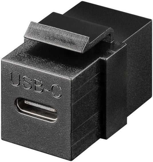 Keystone-module usb-c connector
