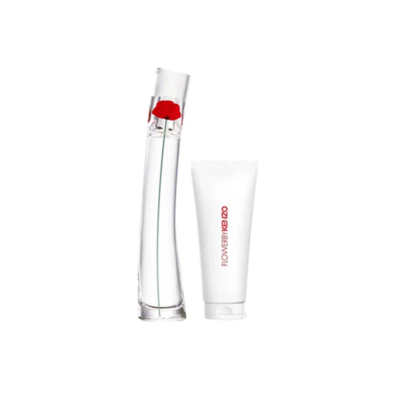 Afbeelding laden in galerijviewer, Kenzo flower geschenkset dames edp 50ml bodywash 75ml
