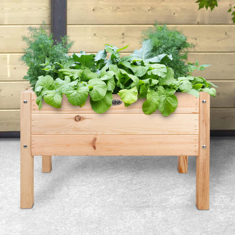 Afbeelding laden in galerijviewer, Esschert design kinderkweektafel vurenhout 40,6x78,8xh50cm
