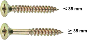 Connex pz-schroef 2.5x12 250st vz - ky3132512