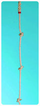 Nhf klimtouw extra dik met 3 knopen (8cm 2m)