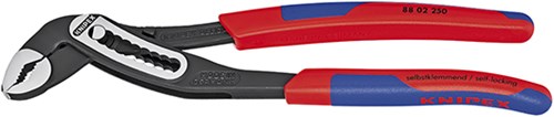 Knipex alligator waterpomptang 8802250 zweedse- waterpomp-tang (rood blauw, 250 mm)