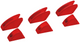 Knipex bekbeschermers | voor 86 xx 300 | 3 paar - 86 09 300 v01