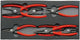 Knipex precisie-borgveertangenset 002001v02 (6-delig)