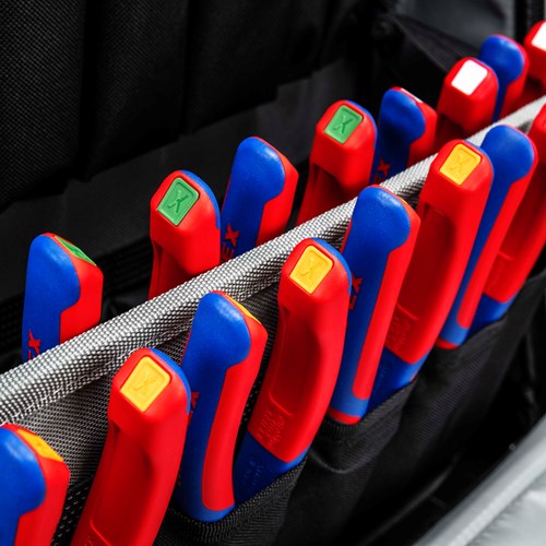 Afbeelding laden in galerijviewer, Knipex colorcode clips geel | 10 stuks - 00 61 10 cy
