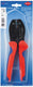 Knipex preciforce 97 52 36 sb krimptang (rood blauw, strippen, krimpen 0.5 - 6.0mm²)