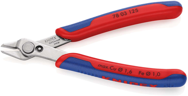 Knipex electronic super knips® | 125 mm lengte | meer-componentengrepen - 78 03 125 sb