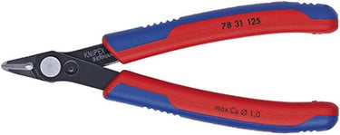 Knipex electronic super knips 78 31 125 elektronica-tang (blauw)