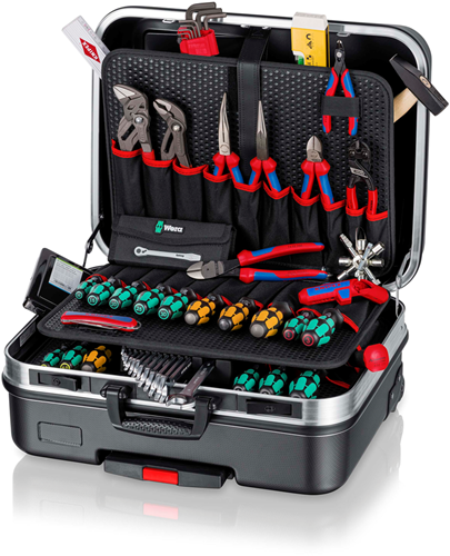 Afbeelding laden in galerijviewer, Knipex gereedschapskoffer big basic move mechanica | 90-delig - 00 21 06 m
