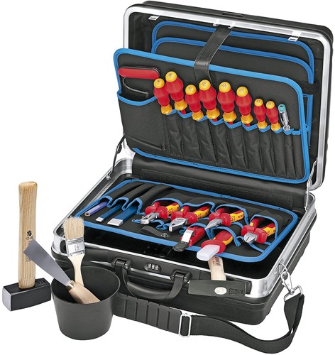 Afbeelding laden in galerijviewer, Knipex gevulde gereedschapskoffer 002105hls (24 delig) - 002105hls
