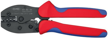 Knipex preciforce krimptang 975234 (rood blauw)