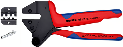 Afbeelding laden in galerijviewer, Knipex krimptang mc4 (2,5 4 6 mm²) - 974366
