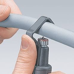 Afbeelding laden in galerijviewer, Knipex afstriptang 1630135sb kabelstrip- ontmantelingsgereedschap
