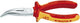 Knipex 25 26 160 radiotang gebogen + zijsnijder 160mm vde
