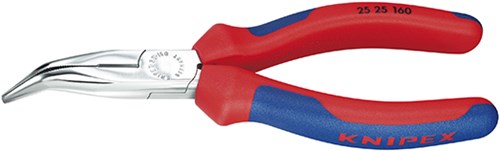 Knipex radiotang 2525160 grijptang (rood blauw)