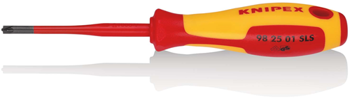 Afbeelding laden in galerijviewer, Knipex schroevendraaier (slim) plusminus pozidriv® | geïsoleerde meercomponenten-greep | vde-gekeurd - 98 25 01 sls
