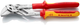 Knipex sleuteltang | 250 mm lengte | tang en schroefsleutel in eén | geïsoleerd | meer-componentengrepen - 86 06 250 sb