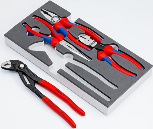 Afbeelding laden in galerijviewer, Knipex tangen-set basic 00 20 01 v15 tangenset (4-delig)
