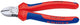 Knipex zijsnijtang 70 02 180 kniptang (blauw)