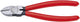 Knipex zijsnijtang zwart geatramenteerd met kunststof bekleed 160 mm - 7001160