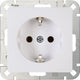 Enzo kopp hk05 arctic wit inbouw stopcontact ra - 4621490