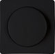 Enzo kopp hk05 mat zwart afdekplaat + knop dimmer - 4621630