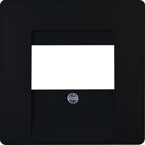 Enzo kopp hk05 mat zwart afdekplaat usb - 4621670