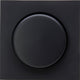 Enzo kopp hk07 antraciet afdekplaat + knop dimmer - 4623030