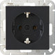 Enzo kopp hk07 antraciet inbouw stopcontact ra - 4623100