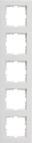 Enzo kopp hk07 pure mat wit 5 voudig afdekraam - 4624240