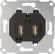 Enzo kopp inbouw unit 2x usb