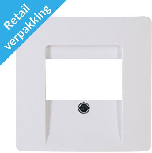 Afbeelding laden in galerijviewer, Enzo kopp paris arctic wit afdekplaat usb - 4625070
