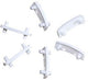Enzo koppelstuk voor aluminium led bar - led1032