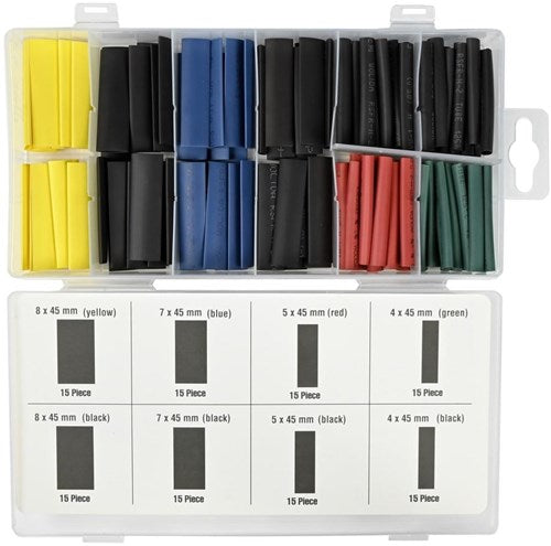 Enzo krimpkous assortimentsdoos 120 delig gekleurd 45mm - 4141003