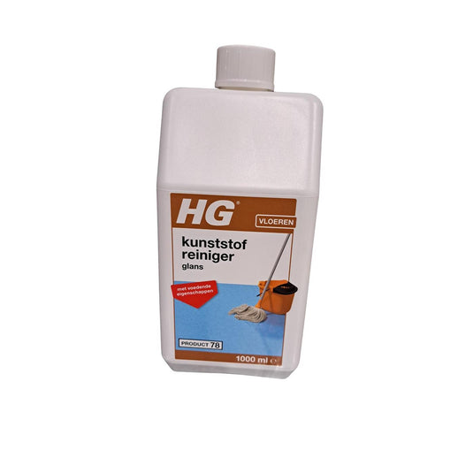 Hg kunststofreiniger glans (product 78) 1l