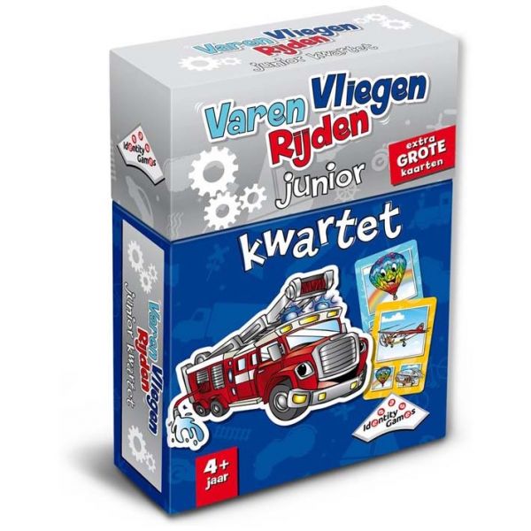 Afbeelding laden in galerijviewer, Identity games varen, vliegen, rijden junior kwartet

