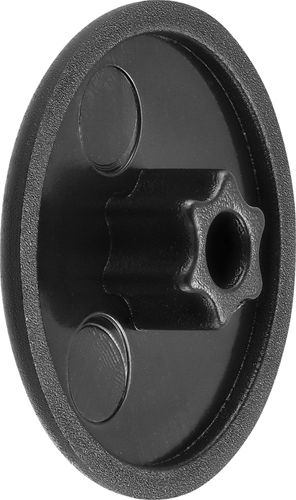 Afbeelding laden in galerijviewer, Connex afdekkap tx25 d13 pvc 50st zw - ky3180086
