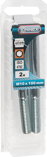 Afbeelding laden in galerijviewer, Connex binnenzeskantbout cy m10x100 * 2 vz - ky4121100
