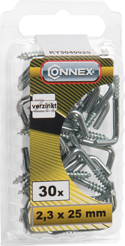 Afbeelding laden in galerijviewer, Connex kramschroef 2.3x25 30st vz - ky5040025

